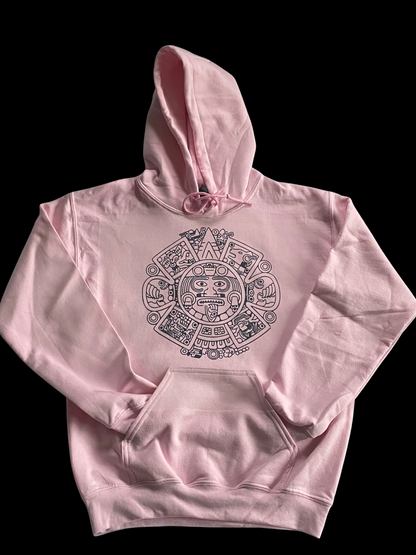 PINK AZTEC HOODIE
